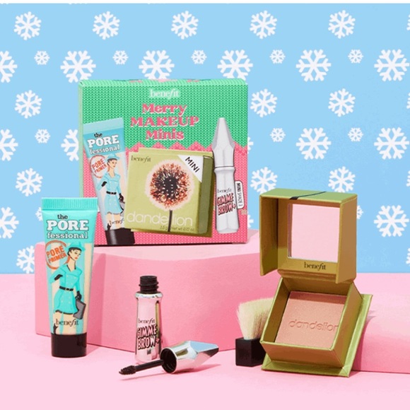 NIB! benefit Cosmetics 
Merry Makeup Minis Set - Picture 8 of 10